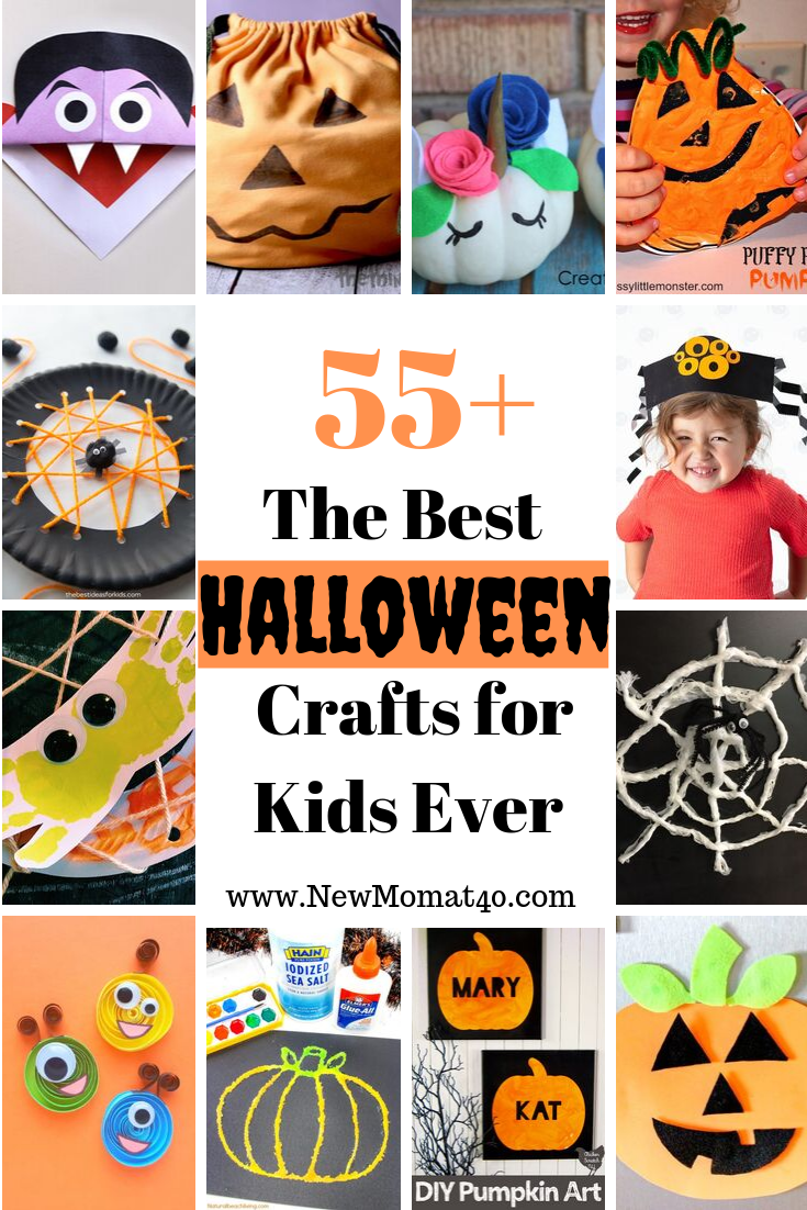 The Best Halloween Crafts For Kids Ever! - New Mom at 40